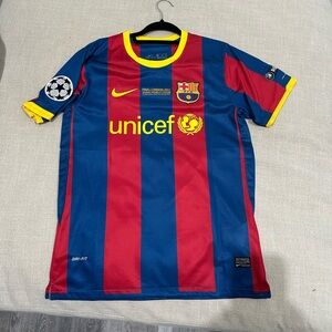 FC Barcelona Messi 10 jersey authentic size M